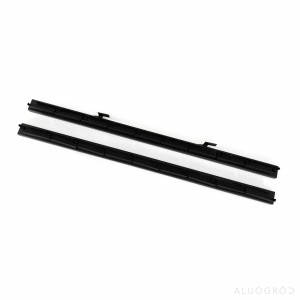 Profil aluminiowy na 11 uchwytów - 1003mm - czarny